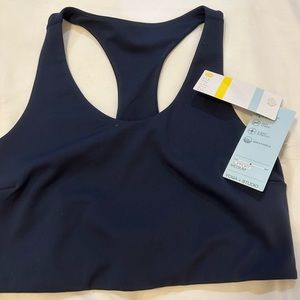 Zella Yoga+Studio Support Tank Medium Support Size S Blue